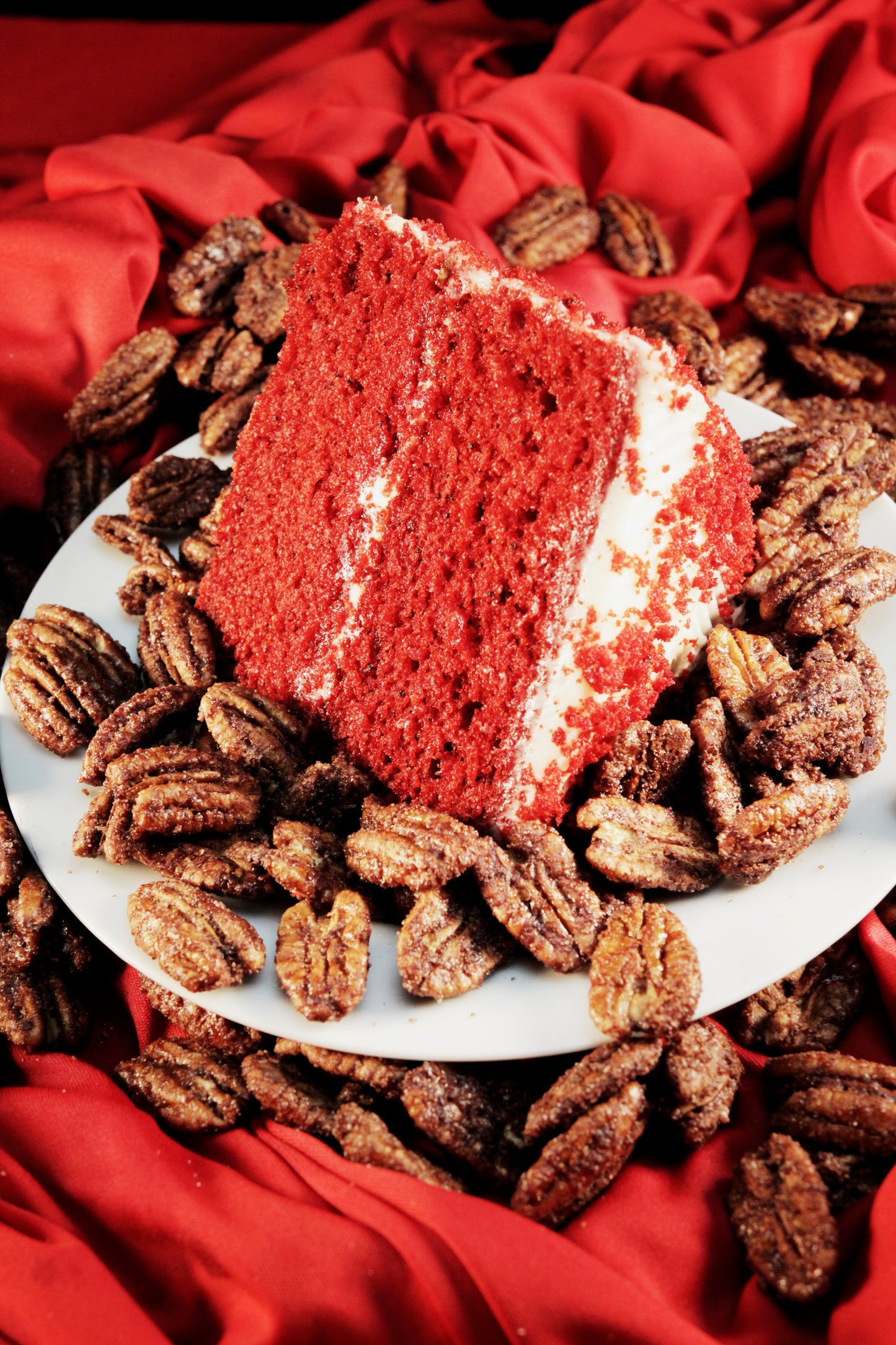 Red Velvet Cake Pecans