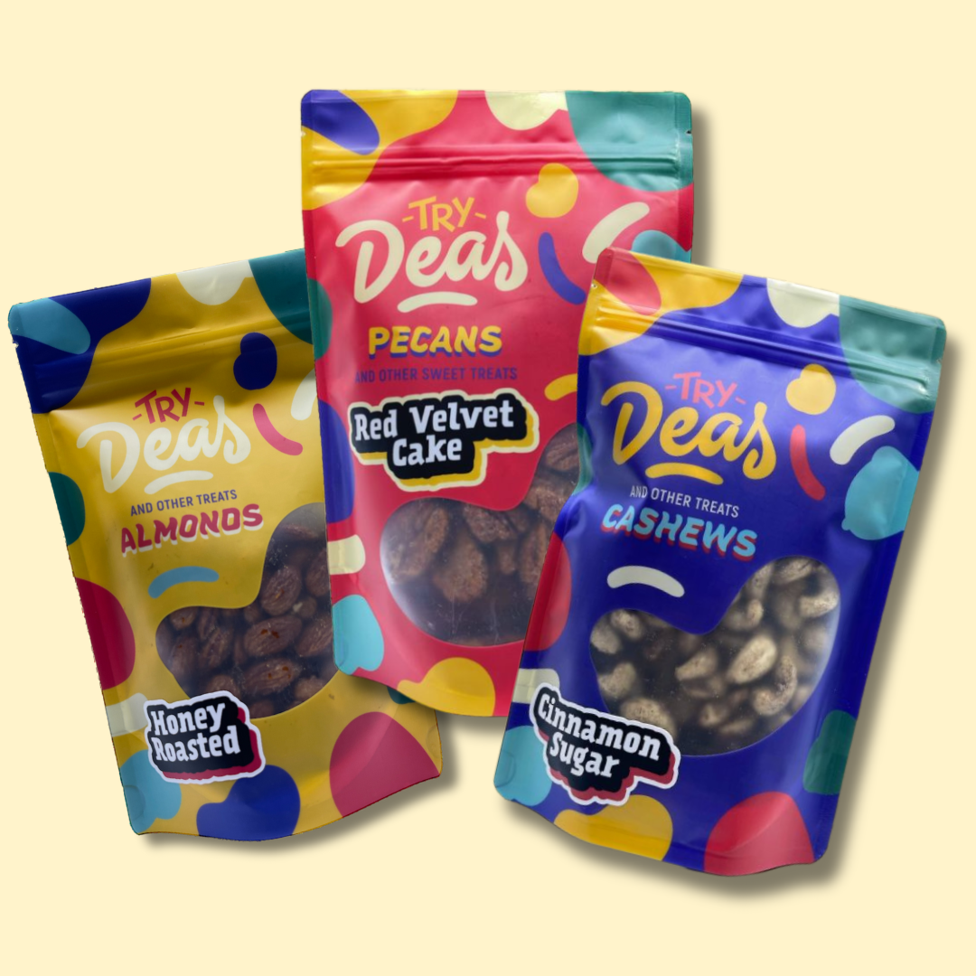 Try Deas Essentials (Hoodie + 8 oz. Nuts + 1.5 oz Nuts)